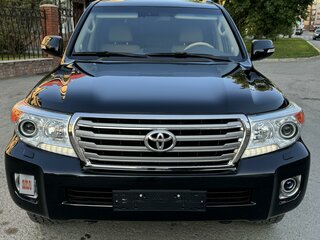 2012 Toyota Land Cruiser 200 Series Рестайлинг 1, чёрный, 4550000 рублей, вид 3
