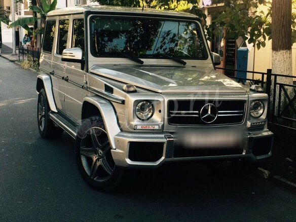 2002 Mercedes-Benz G-Класс 500 II (W463), серебристый