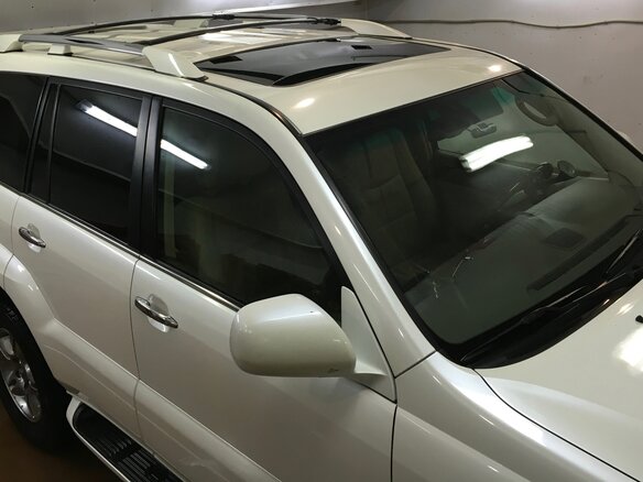 2009 Lexus GX, белый - вид 4