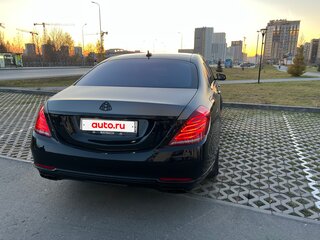 2016 Mercedes-Benz Maybach S-Класс 500 I (X222), чёрный, 4550000 рублей, вид 4