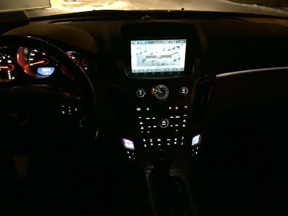 2011 Cadillac CTS II, чёрный - вид 4