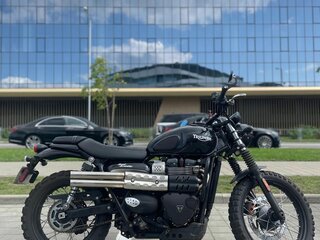 2018 Triumph Scrambler, чёрный, 850000 рублей, вид 4