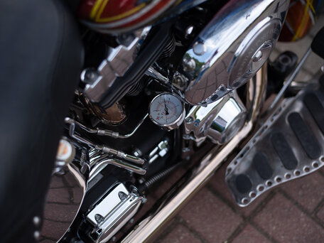 2004 Harley-Davidson Softail Custom, красный, 1181997 рублей, вид 5