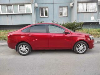 2018 Lada (ВАЗ) Vesta I, красный, 670000 рублей, вид 3