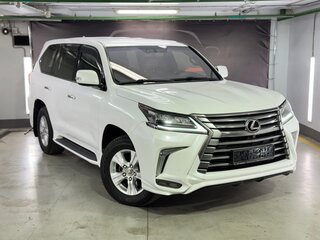 2017 Lexus LX 450d III Рестайлинг 2, белый, 6950000 рублей, вид 3
