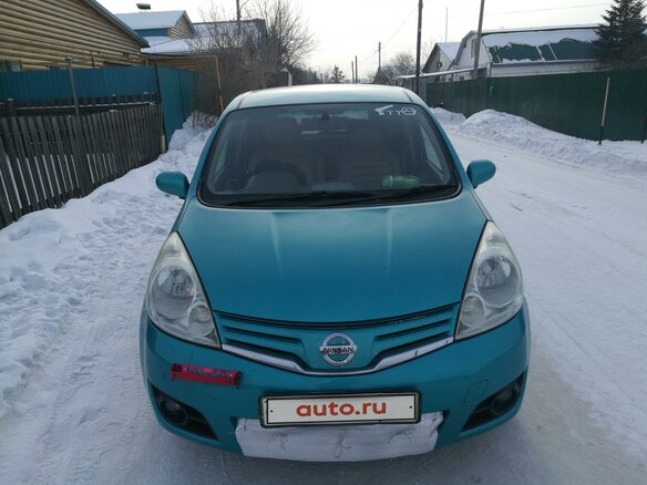 2008 Nissan Note I Рестайлинг, зелёный, 650000 рублей
