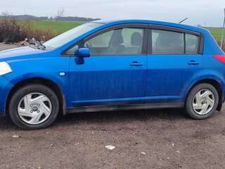 2007 Nissan Tiida I, синий, 425000 рублей, вид 4