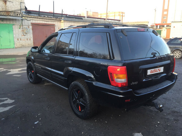 2001 Jeep Grand Cherokee II (WJ), чёрный - вид 6