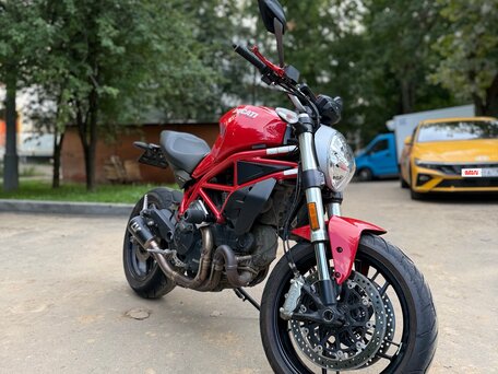 2018 Ducati Monster 797, красный, 720000 рублей, вид 3