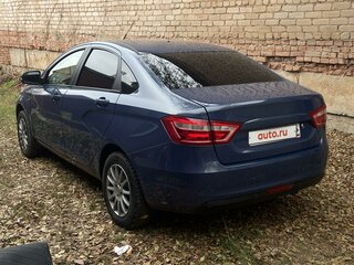 2016 Lada (ВАЗ) Vesta I, синий, 800000 рублей, вид 2