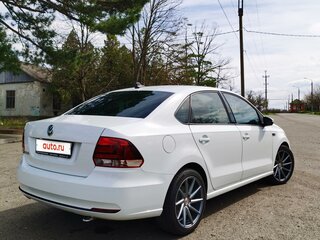 2018 Volkswagen Polo V Рестайлинг, белый, 1380000 рублей, вид 5