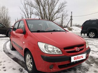 2005 Hyundai Getz I Рестайлинг, красный, 420000 рублей, вид 2