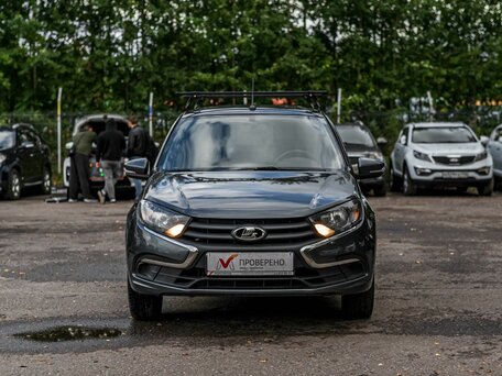 2024 Lada (ВАЗ) Granta I Рестайлинг, серый, 699000 рублей, вид 3