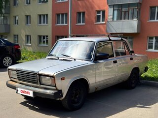 2012 Lada (ВАЗ) 2107, серебристый, 100600 рублей, вид 2