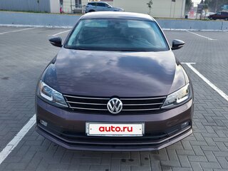 2017 Volkswagen Jetta VI Рестайлинг, коричневый, 1170000 рублей, вид 2