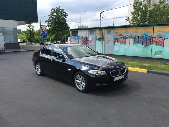 2011 BMW 5 серии 530d xDrive VI (F10/F11/F07), чёрный