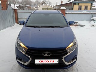 2022 Lada (ВАЗ) Vesta SW I, синий, 1100000 рублей, вид 1