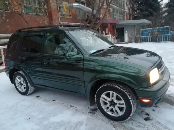 2001 Chevrolet Tracker II, зелёный - вид 5