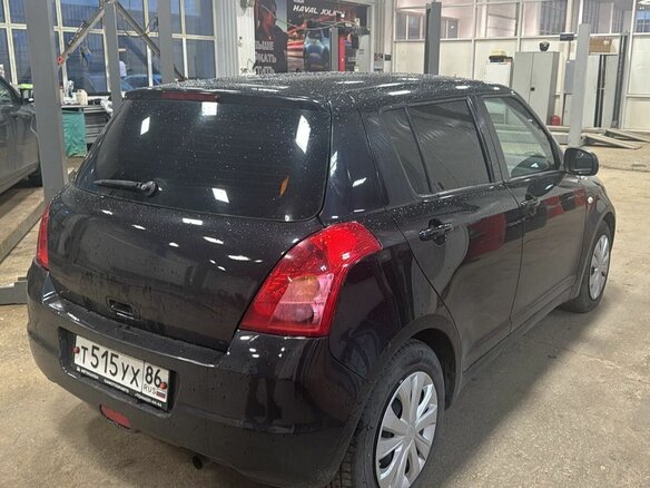 2008 Suzuki Swift AMT III, чёрный - вид 5