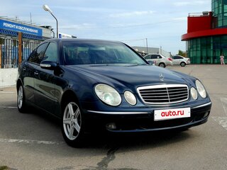 2003 Mercedes-Benz E-Класс 320 III (W211, S211), синий, 850000 рублей, вид 1