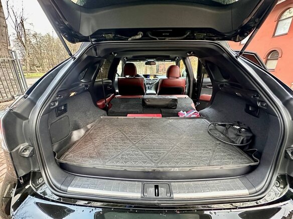 2014 Lexus RX 450h III Рестайлинг, чёрный, 2790000 рублей - вид 17