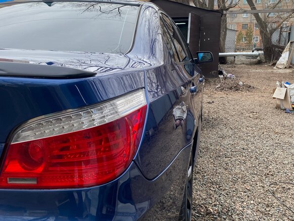 2007 BMW 5 серии 535i V (E60/E61) Рестайлинг, синий, 820000 рублей - вид 18