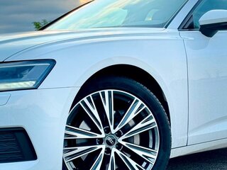 2021 Audi A6 45 TFSI V (C8), белый, 3850000 рублей, вид 2