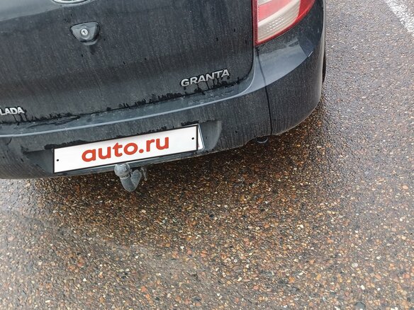 2013 Lada (ВАЗ) Granta I, чёрный, 350000 рублей - вид 1