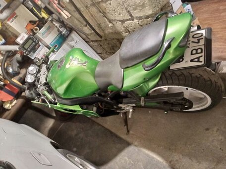 2000 Kawasaki ZX-10R Ninja, зелёный, 300003 рублей, вид 3