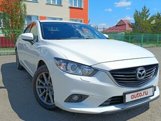 2016 Mazda 6 III (GJ) Рестайлинг, белый, 2075000 рублей, вид 2