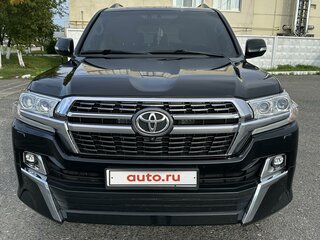 2018 Toyota Land Cruiser 200 Series Рестайлинг 2, чёрный, 8550000 рублей, вид 2