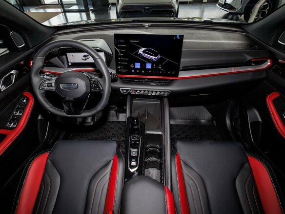 2026 Geely Coolray I Рестайлинг 2, серый - вид 14