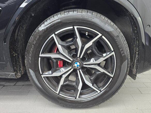2022 BMW X4 20i II (G02) Рестайлинг, чёрный - вид 12