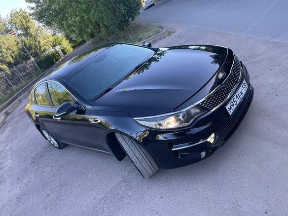 2016 Kia Optima IV, чёрный, 2500000 рублей - вид 1