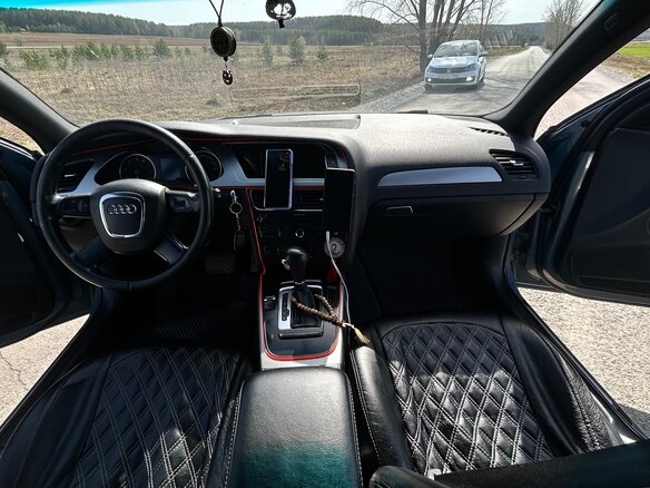 2009 Audi A4 IV (B8), голубой, 1200000 рублей - вид 10