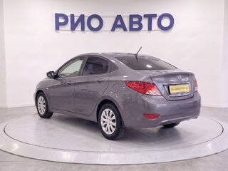 2013 Hyundai Solaris I, чёрный, 794999 рублей, вид 5