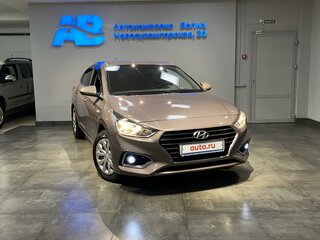 2019 Hyundai Solaris II, коричневый, 1399999 рублей, вид 1
