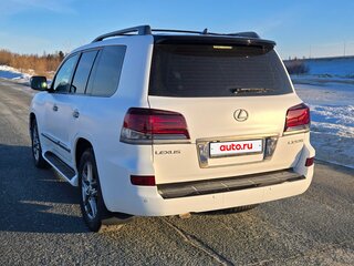 2013 Lexus LX 570 III Рестайлинг, белый, 3650000 рублей, вид 4