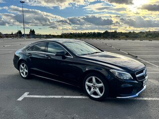 2017 Mercedes-Benz CLS 250 BlueTEC II (C218) Рестайлинг, чёрный, 3350000 рублей, вид 2