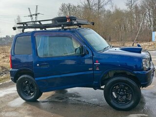 2009 Suzuki Jimny Kei car III Рестайлинг 1, синий, 750000 рублей, вид 5