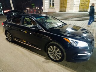 2016 Hyundai Sonata VII (LF), чёрный, 2000000 рублей, вид 3