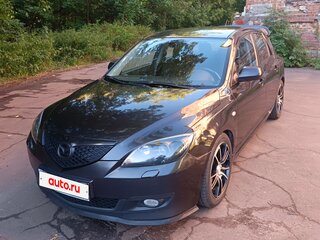 2007 Mazda 3 I (BK) Рестайлинг, чёрный, 550000 рублей, вид 1