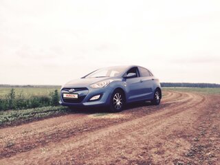2013 Hyundai i30 II, голубой, 1000000 рублей, вид 1