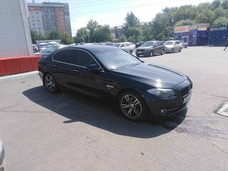 2011 BMW 5 серии 525d xDrive VI (F10/F11/F07), чёрный, 1950000 рублей, вид 1