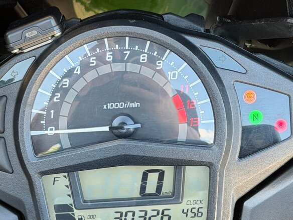 2014 Kawasaki ER-4F (Ninja 400R), зелёный, 400000 рублей - вид 10