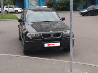 2004 BMW X3 20d I (E83), чёрный, 780000 рублей, вид 1