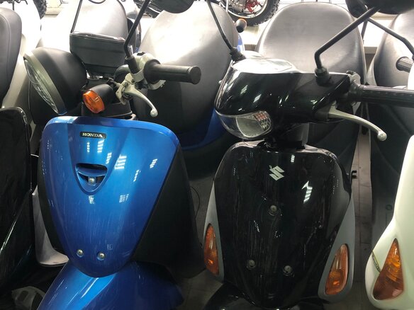2008 Suzuki Lets 4, чёрный, 50000 рублей - вид 7