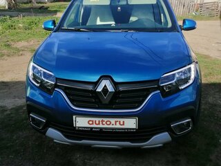 2021 Renault Sandero Stepway II Рестайлинг, синий, 1990000 рублей, вид 2