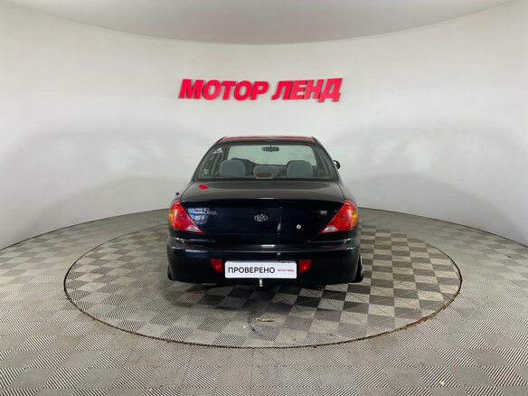 2008 Kia Spectra I Рестайлинг 2, чёрный - вид 5