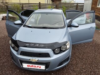 2012 Chevrolet Aveo II, голубой, 650000 рублей, вид 1